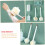 Long Handle Mud Brush for Bathing Supplies Double-sided Exfoliating and Practical Massage 6