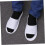 Half-covered Slippers Disposable Open Toe Slippers for Guests 2
