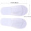 Half-covered Slippers Disposable Open Toe Slippers for Guests 6