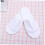 Half-covered Slippers Disposable Open Toe Slippers for Guests 7