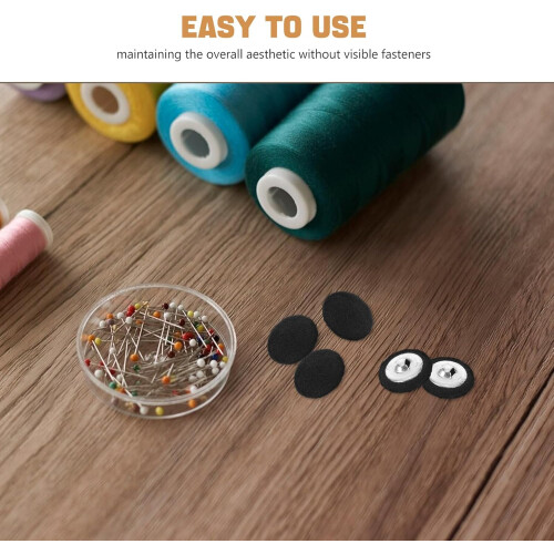 100pcs Cashmere Coat Buttons Round Replacement Vintage Buttons