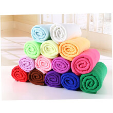 Microfiber Towels Washcloth Set 30x70cm Light Blue Water Absorbing Hair Drying Bathing Cloth Multi-Purpose Car Cleaning
