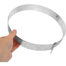 Metallring zur Verpackung von Zuckerwattebeuteln, 40 cm, für den gewerblichen Einsatz