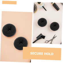 Ensemble de 12 chignons donuts réutilisables, outil de coiffure pour femmes et filles, chignons décoiffés, style ballet, chignon donut