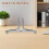 Office Partition Base Plastic Screen Divider Stand Base Folding Partition for Divider Panel Garden Fence Bracket Support 5