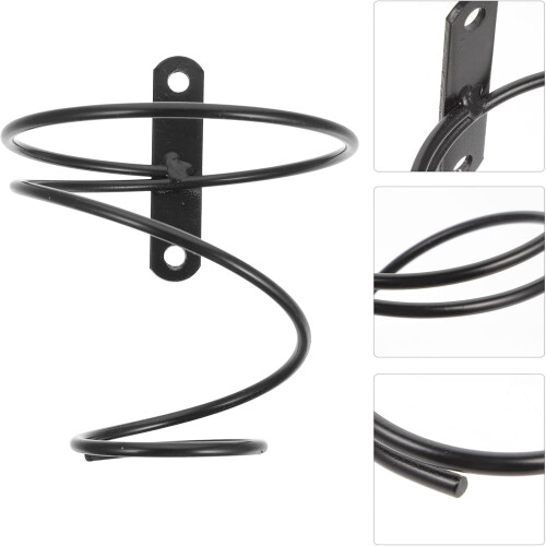 6pcs Metal Wall Mounted Wine Racks Iron Wine Bottle Display Holder 1