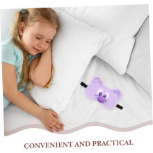 Antifaz para dormir de dibujos animados con correa elástica antideslizante y suave para oscurecer los ojos.