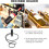 6pcs Metal Wall Mounted Wine Racks Iron Wine Bottle Display Holder 3