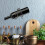 6pcs Metal Wall Mounted Wine Racks Iron Wine Bottle Display Holder 4