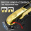 Hatteker Hair Clipper Beard Trimmer For Men Gold 4