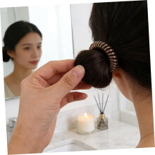 20pcs Braided Telephone Wire Spiral Hair Ties for Women – No Crease Stretch Hair Elastics Bands