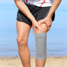 Paar Thermo-Kniewärmer für Damen und Herren, große Größe, ideal für Outdoor-Sportarten und Winterradfahren