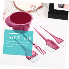 Hair Coloring Kit 5pcs Set Hair Dyeing Tools Mixing Tint Bowl Brush at Home Beauty Salon Use