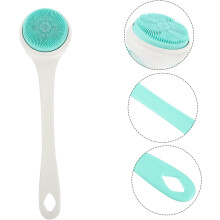 Elektrický vodotěsný silikonový kartáč na tělový peeling do sprchy 5 v 1 exfoliátor na záda a odstraňovač odumřelé kůže