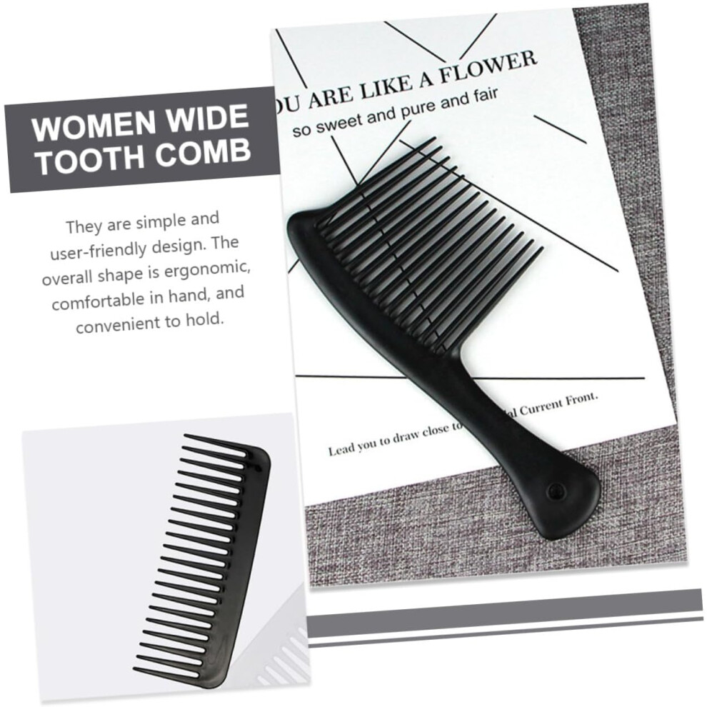 Hkhbjs Wide Tooth Hair Comb Set 2Pcs Large Scalp Massage Styling Combs For Women Home Salon Hairdressing Tool