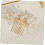 Bridal Hair Comb Flower Design Elegant Side Comb 8