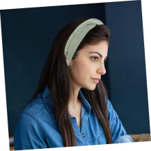 Breites Draht-Haarband für lockiges, dickes Haar, rutschfester Haarreif für Yoga, Spa und mehr – ideal für Frauen und Mädchen.
