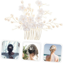 2 Stück Brauthaarkämme mit dekorativen Kunstperlen, Vintage-Hochzeitshaaraccessoires