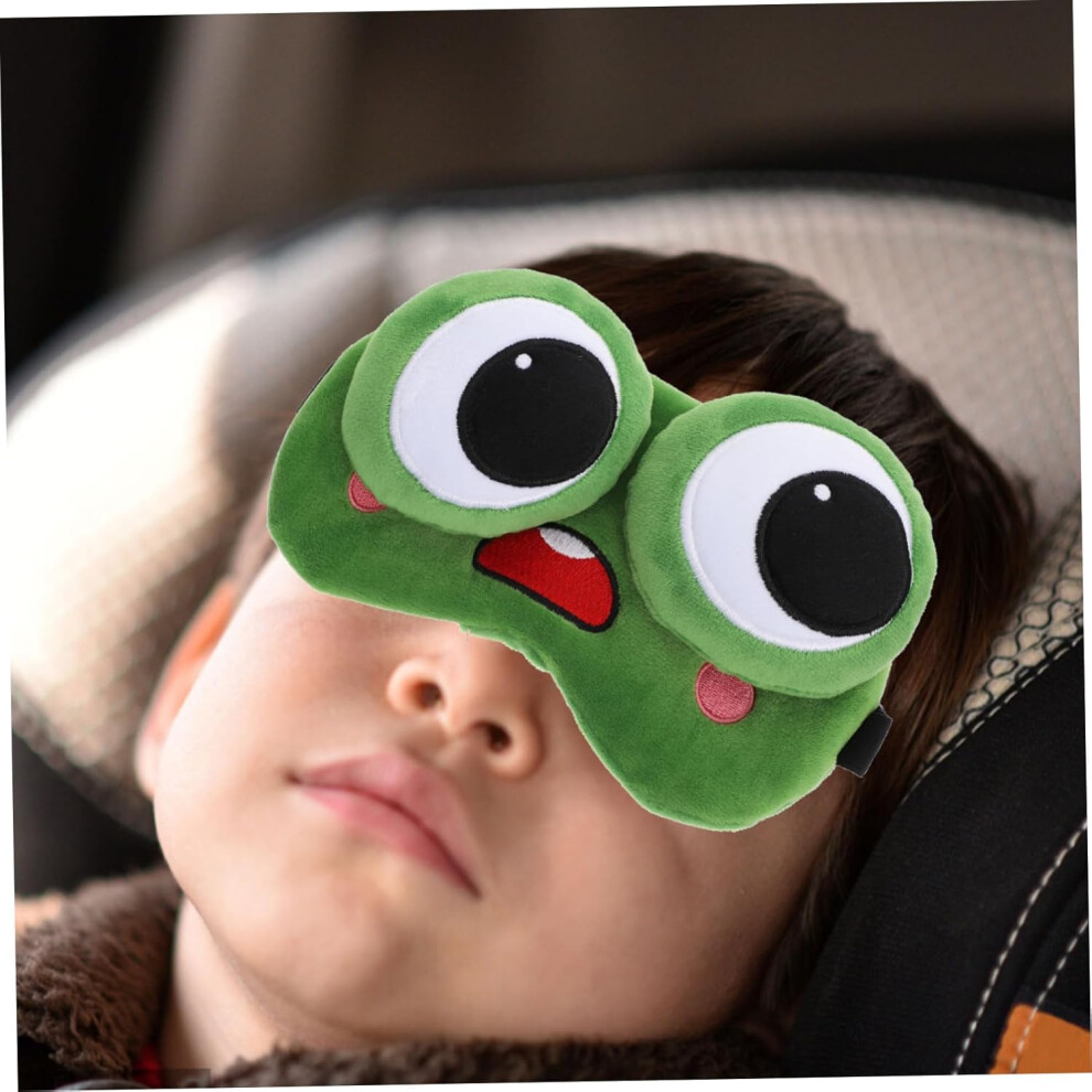Hkhbjs Gel Cooling Frog Eye Mask Sleep Eye Cover Cute Cartoon Blindfold For Night Rest Nap Relaxation