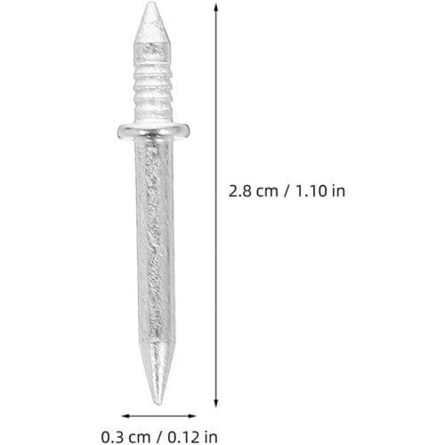 200pcs Double Headed Nails Double Sided Edging Iron Seamless Installation Easy Installation 1