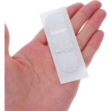 60Pcs Waterproof Sports Bandage Strips 72X19Mm, Flexible Finger Adhesive Wound Patches