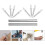 200pcs Double Headed Nails Double Sided Edging Iron Seamless Installation Easy Installation 8