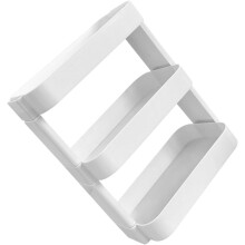 3-stöckiger Tisch-Make-up-Organizer, 3-stöckiges Regal, ABS-Material, Verarbeitung, glatte Oberfläche, übersichtlich