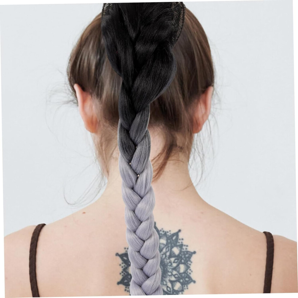 Hkhbjs Chic Braided Wig Ponytail Extension Hair Extensions Ponytail Braid For Women Elastic Hair Tie