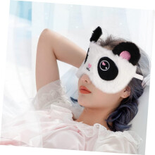 Maschera per dormire con design a panda, oscurante, comoda benda per dormire per donne e ragazze.
