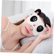 Panda Design Eye Cover Sleeping Eye Mask Blackout Comfortable Blindfold for Women Girls Use for Sleeping