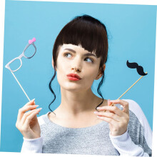 Haar-Pony-Extensions zum Einclipsen, modisch, unsichtbar, hitzebeständig, aus Seide, Haaraccessoires für Mottopartys und Hochzeiten