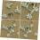 100pcs Snowflake Brads Craft DIY Brads Mini unhas decorativas 3