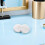 2pcs Rotating Foundation Brush White Makeup Brushes for Liquid Foundation Flat Top Makeup Applicator 7