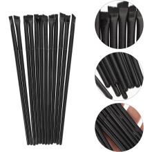 12 kpl silmämeikkisiveltimiä, kulmikas eyeliner- ja kulmakarvasivellin, kevyet kahvat, sopivat jokapäiväiseen kosmeettiseen käyttöön