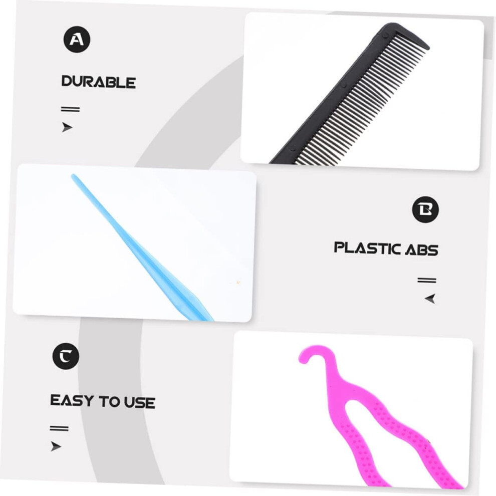 Hkhbjs 12Sets Plastic Hair Braiding Tools Convenient Bun Makers For Women Bun Makers Twisting Hair Clips Styling Tools