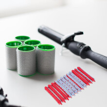 12 stuks permanentkrulspelden voor lang haar, haarkrulspelden, stylingtools voor koud golvend haar