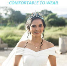 Haarschmuck mit Meeresmotiven: Meerjungfrauen-Muschel-Haarreif für Hochzeiten, Strandkostüme, Damen und Mädchen