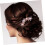 Estilo de cabelo pente flor pérola casamento cabelo acessórios elegantes 4
