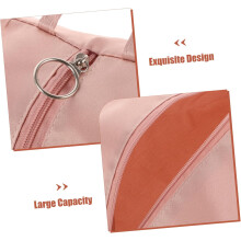 Reise-Organizer-Tasche für Damen, Aufbewahrungsbeutel für Dessous und Unterwäsche in Rosa