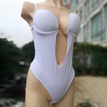 Corset invizibil fără spate pentru femei, bustieră fără cusături pentru slăbire, design confortabil, alb, respirabil, pentru un aspect elegant