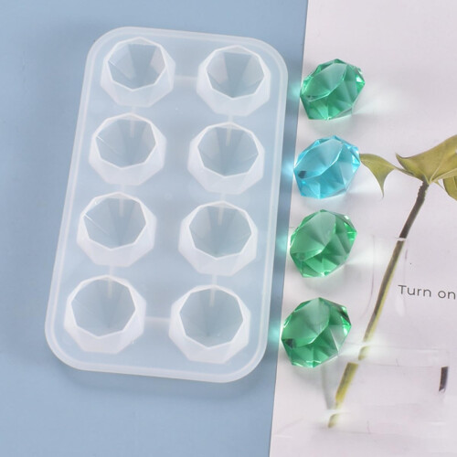 Καλούπι χύτευσης διαμαντιών σιλικόνης για χειροτεχνίες εποξειδικής ρητίνης DIY