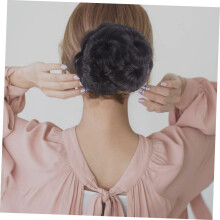 Hair Bun Clip Women Hair Accessories Updo Clip Flower Design for Women