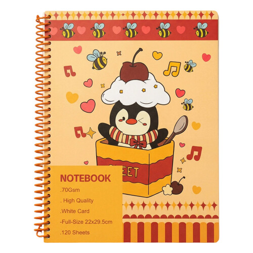 Carnet moderne 1 pièce avec pages à glissement lisse,-Type 1