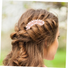 Pentes de cabelo para mulheres imitação pérola pentes de cabelo para casamento decorativo para ocasiões formais