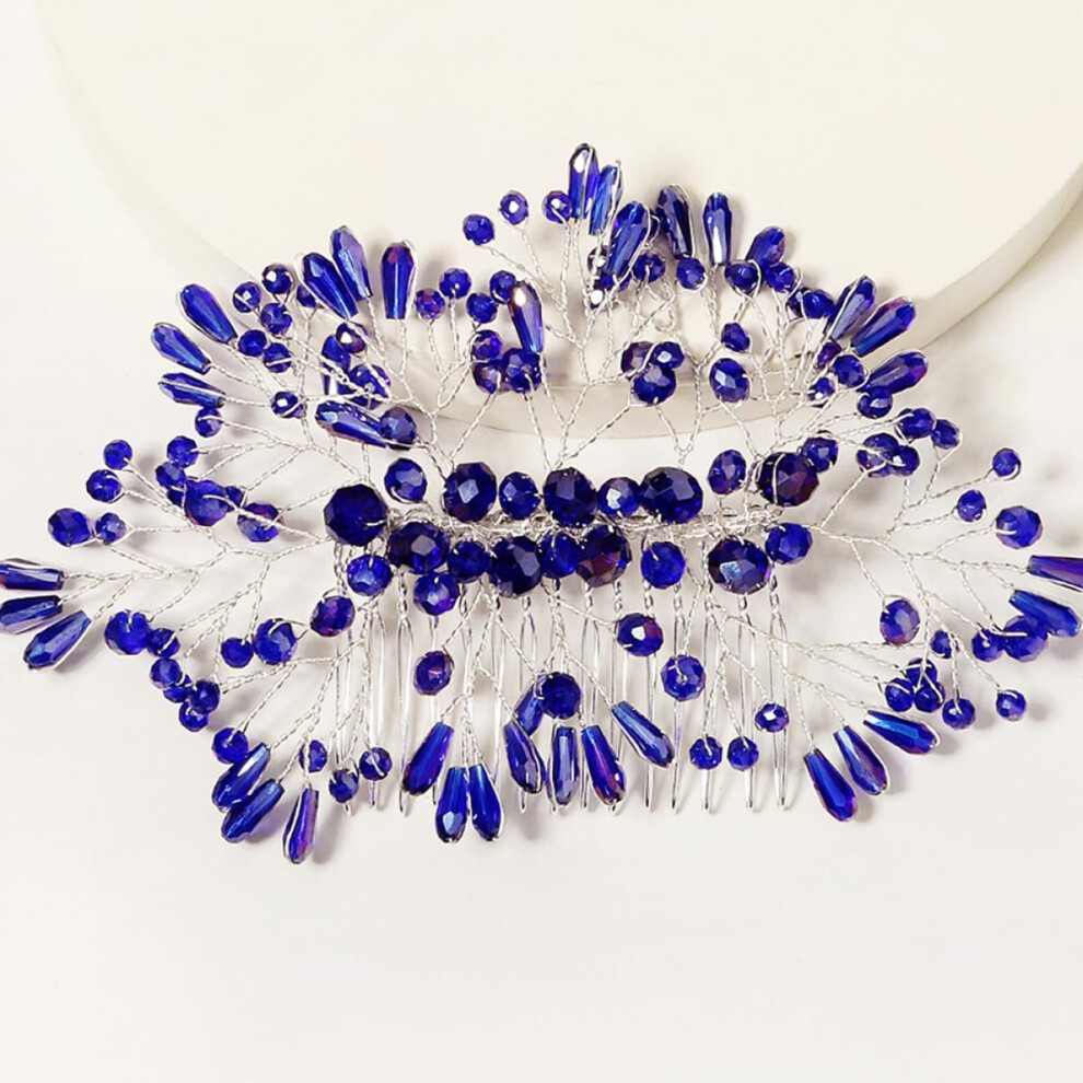 Hkhbjs Crystal Bridal Hair Comb Rhinestone Hair Comb For Wedding For Bridesmaid For Wedding Ceremony