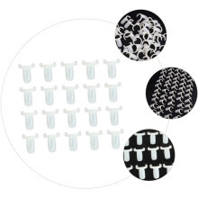 100 st nagelgel displayringar manikyrfärger displayringar abs material vita