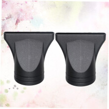 10pcs Hair Dryer Nozzles Plastic High Temperature Resistant Air Duct Diffuser for Home Salon Use Hair Styling Tool