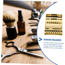 Scherenaufbewahrungsständer für Haarscheren, Scherenhalter-Organizer für Salon und Zuhause, Aufbewahrung von Haarschneidewerkzeugen