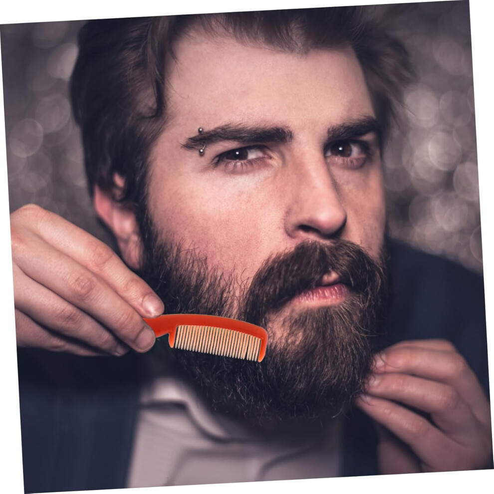 Hkhbjs Stainless Steel Eyebrow Scissors For Women And Men Mustache Trimming Scissors Beard Comb For Beard Grooming And Shaving Routine