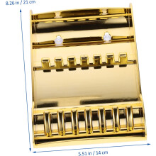 Soporte para tijeras de peluquería, organizador de tijeras para herramientas de corte de cabello en salones de belleza y hogares.